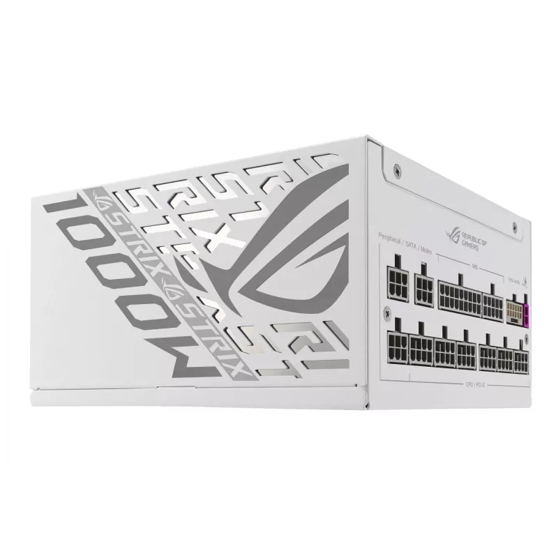 Fuente de alimentación ASUS ROG -STRIX-1000P-GAMING-WHITE 1000 W 20+4 pin ATX ATX