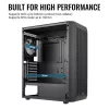 Carcasa PC Aerocool Beam-G-BK-V1 Mini Tower Negro