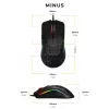 Ratón Glorious Gaming Glorious Model O- Regular (Negro), diestro, óptico, USB Type-A, 3200 DPI, Negro