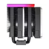 Disipador de aire Montech Metal DT24 Premium 12 cm 800-1950 rpm Negro