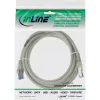 Cable de red InLine S/FTP PiMF Cat.6A libre de halógenos 500MHz gris 2m