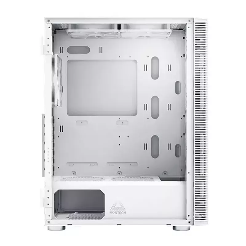 Caja de PC Montech X3 MESH torre Midi blanca