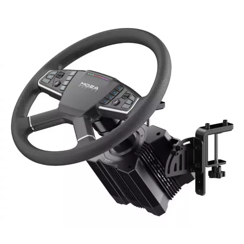 MOZA Racing RS062 abrazadera para volante TSW Truck Wheel, negro