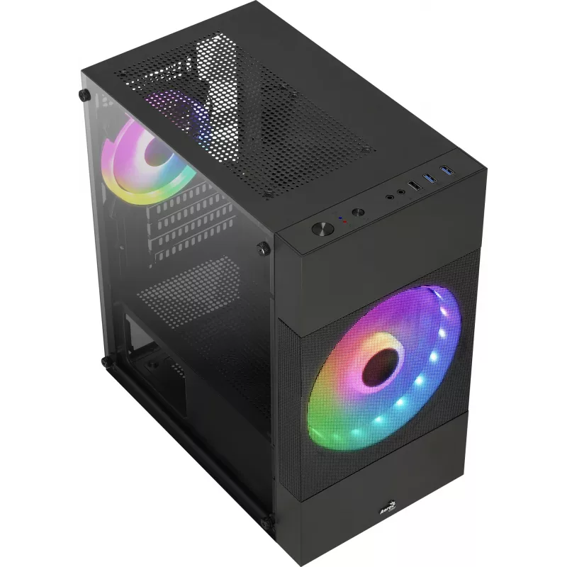 Aerocool Atomic Lite torre Mini negra