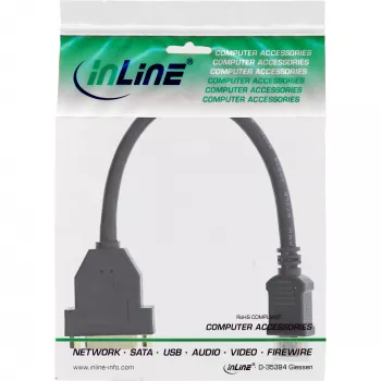 Adaptador InLine HDMI-DVI HDMI A macho / DVI hembra 0,2 m