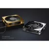 Ventilador Alphacool Apex Stealth Metall 12 cm 400-2000 RPM 20-29.9 dB