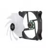 Ventilador Silverstone Air Blazer 120R 12 cm negro transparente rodamiento hidráulico
