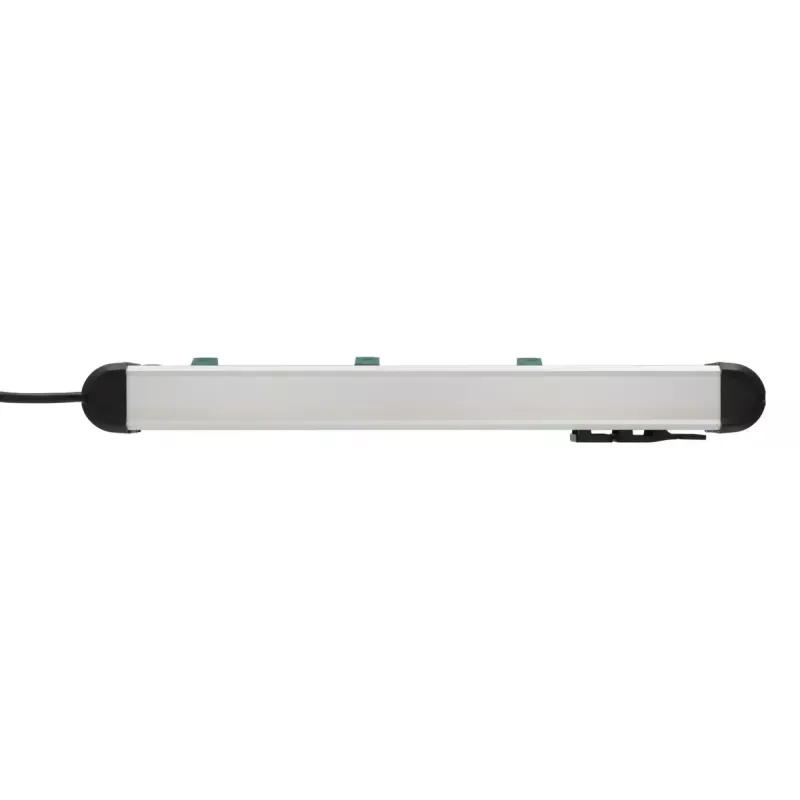 Regleta de alimentación Brennenstuhl 1391030601 3m 6 tomas de corriente para interior negro plata