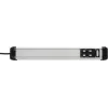 Regleta de alimentación Brennenstuhl 1391030601 3m 6 tomas de corriente para interior negro plata