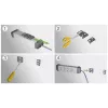 Regleta de alimentación Brennenstuhl 1391030601 3m 6 tomas de corriente para interior negro plata