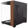 Caja de PC Antec CX800 torre Midi negra, efecto madera