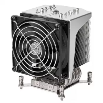Disipador de aire Silverstone XE04-2066 negro plata 6.8 mmH2O rodamiento de bolas doble