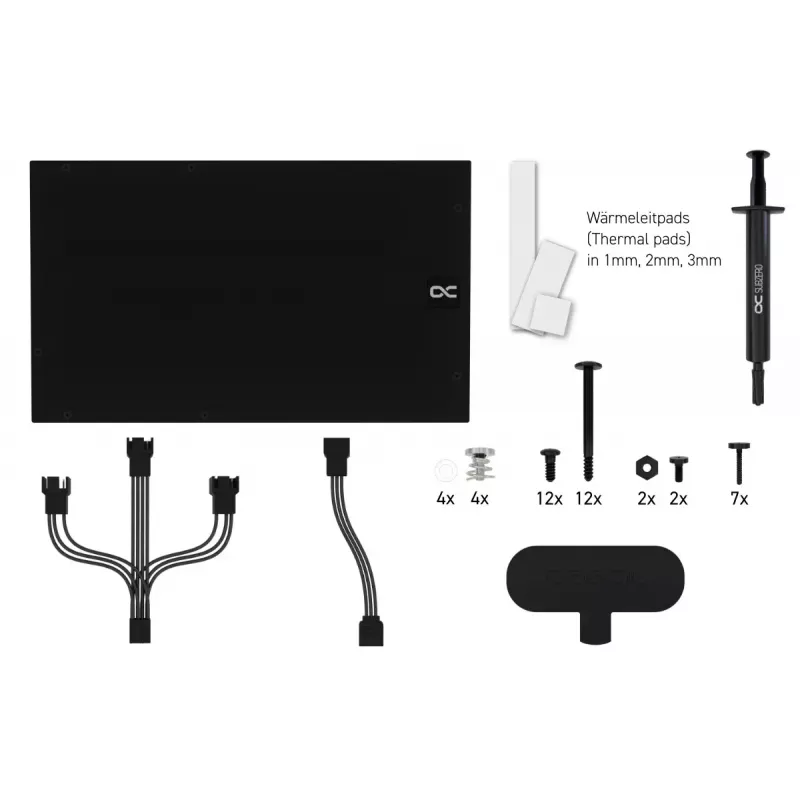 Alphacool Eiswolf 2 AIO 360 mm refrigeración de GPU para RTX 4090 Founders Edition con backplate