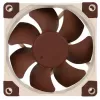 Noctua NF-A8 ULN ventilador de caja, 80 mm, 12 V, 3 pines, rodamiento SSO2, 1100–1400 rpm, 34,8 m³/h, 6,5–10,4 dB(A), beige/marrón