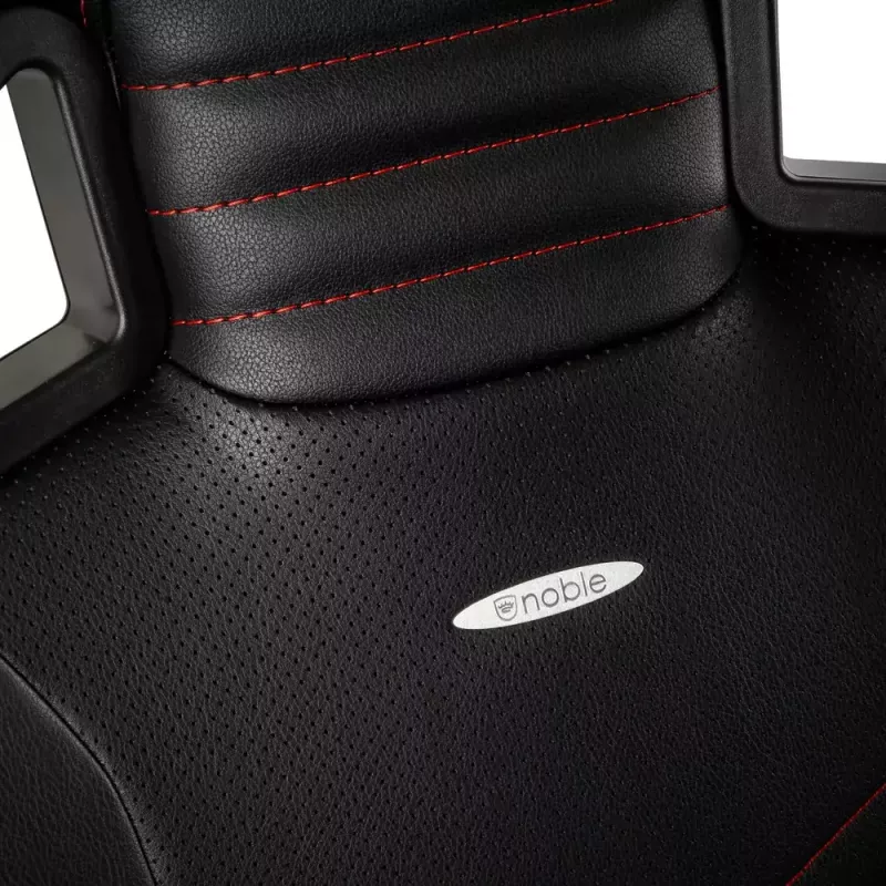 Silla gaming noblechairs EPIC asiento acolchado negro rojo 120 kg