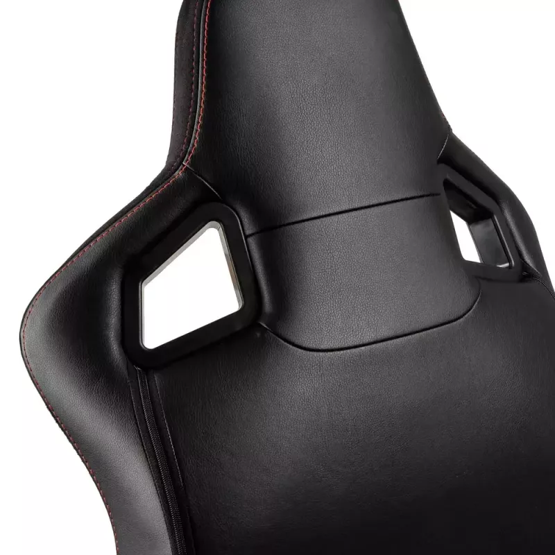 Silla gaming noblechairs EPIC asiento acolchado negro rojo 120 kg
