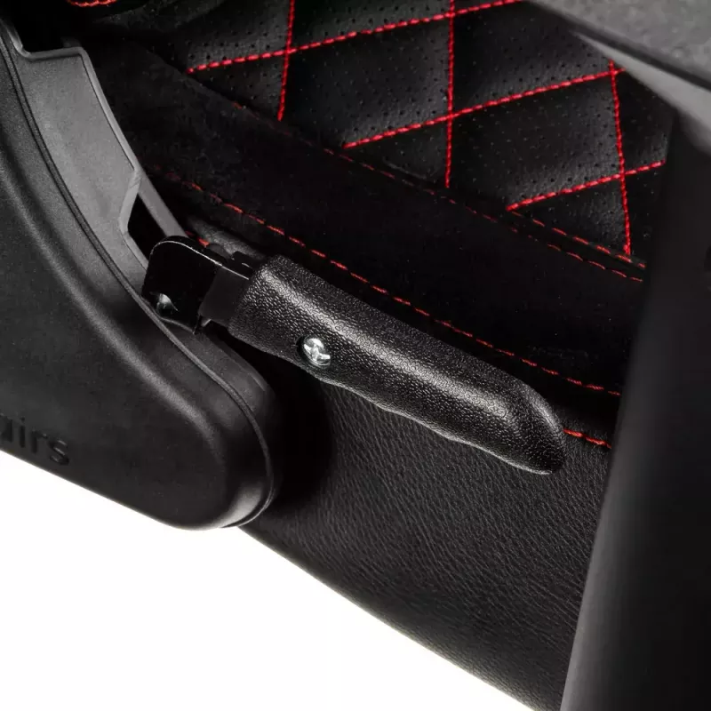 Silla gaming noblechairs EPIC asiento acolchado negro rojo 120 kg
