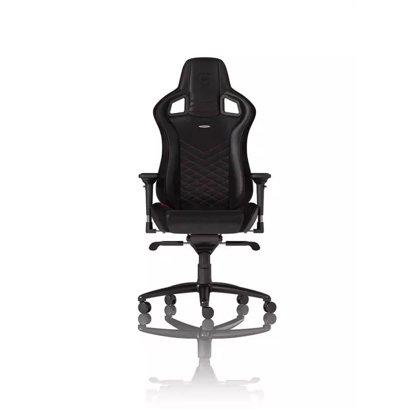 Silla gaming noblechairs EPIC asiento acolchado negro rojo 120 kg