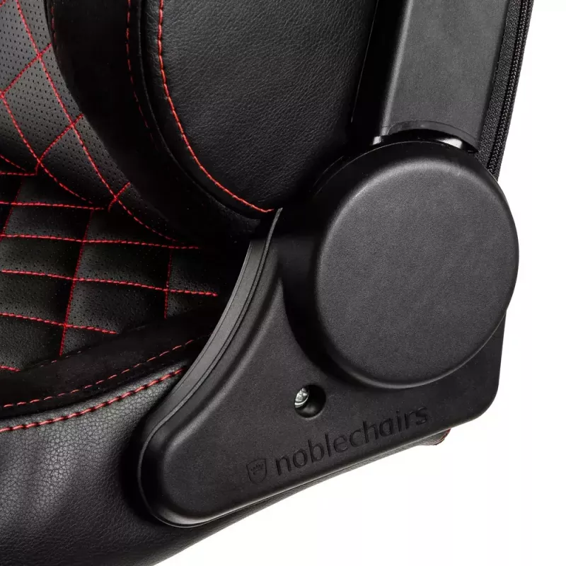 Silla gaming noblechairs EPIC asiento acolchado negro rojo 120 kg