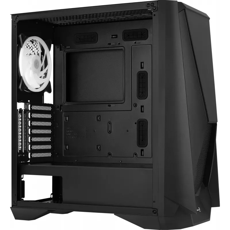 Aerocool Visor torre Midi negra