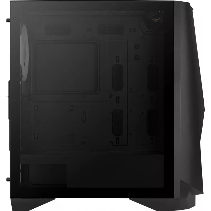 Aerocool Visor torre Midi negra