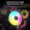 Ventilador Corsair RS140 ARGB 14 cm negro 330-1700 rpm