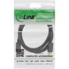 Cable InLine DisplayPort, negro, dorado, 2 m