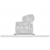 Placa de soporte de vuelo Moza Racing, adaptador de montaje para base de vuelo, negro, acero, MOZA Flight Base, palanca de gases MOZA, 220 mm, 220 mm