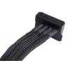 SilverStone SST-PP07-BTSB cable alargador de Molex de 4 pines a 4x SATA, 300 mm, negro