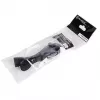 SilverStone SST-PP07-BTSB cable alargador de Molex de 4 pines a 4x SATA, 300 mm, negro
