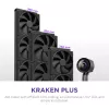 Refrigeración líquida todo en uno NZXT Kraken Plus 360 12 cm Negro Fluid Dynamic Bearing