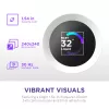 Refrigeración líquida todo en uno para CPU NZXT Kraken Plus RGB 240 — ventilador de 120 mm, rodamiento FDB, blanco