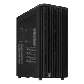 Caja de PC ASUS 90DC00M0-B39040, compatible con ATX, Negro, frontal 2×160mm ventiladores, trasero 1×120mm, 2 bahías de 3,5