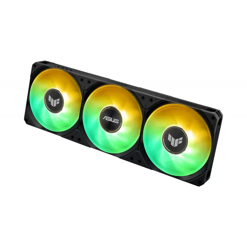 Refrigeración líquida todo en uno ASUS TUF Gaming LC III 360 ARGB LCD — radiador de 360 mm, 3 ventiladores de 120 mm, socket AM5/AM4/LGA1700/LGA1200, negro