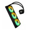 Refrigeración líquida todo en uno ASUS TUF Gaming LC III 360 ARGB LCD — radiador de 360 mm, 3 ventiladores de 120 mm, socket AM5/AM4/LGA1700/LGA1200, negro