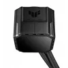 Refrigeración líquida todo en uno ASUS TUF Gaming LC III 360 ARGB LCD — radiador de 360 mm, 3 ventiladores de 120 mm, socket AM5/AM4/LGA1700/LGA1200, negro