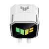 Refrigeración líquida todo en uno ASUS TUF Gaming LC III 360 ARGB White Edition – 360 mm, ventilador de 120 mm, compatible con LGA1700/1200, AM4/AM5