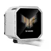 Refrigeración líquida todo en uno ASUS TUF Gaming LC III 360 ARGB LCD White Edition – radiador de 360 mm, 3 ventiladores PWM de 120 mm, pantalla LCD, blanco