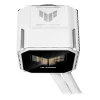 Refrigeración líquida todo en uno ASUS TUF Gaming LC III 360 ARGB LCD White Edition – radiador de 360 mm, 3 ventiladores PWM de 120 mm, pantalla LCD, blanco