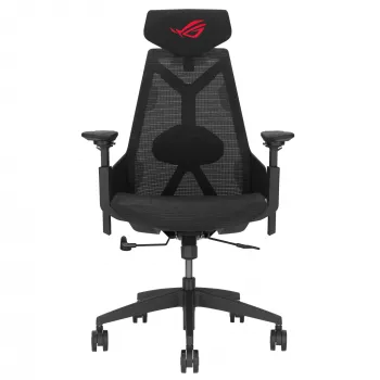 Silla gaming universal ASUS ROG Destrier Core con asiento acolchado negro 150 kg