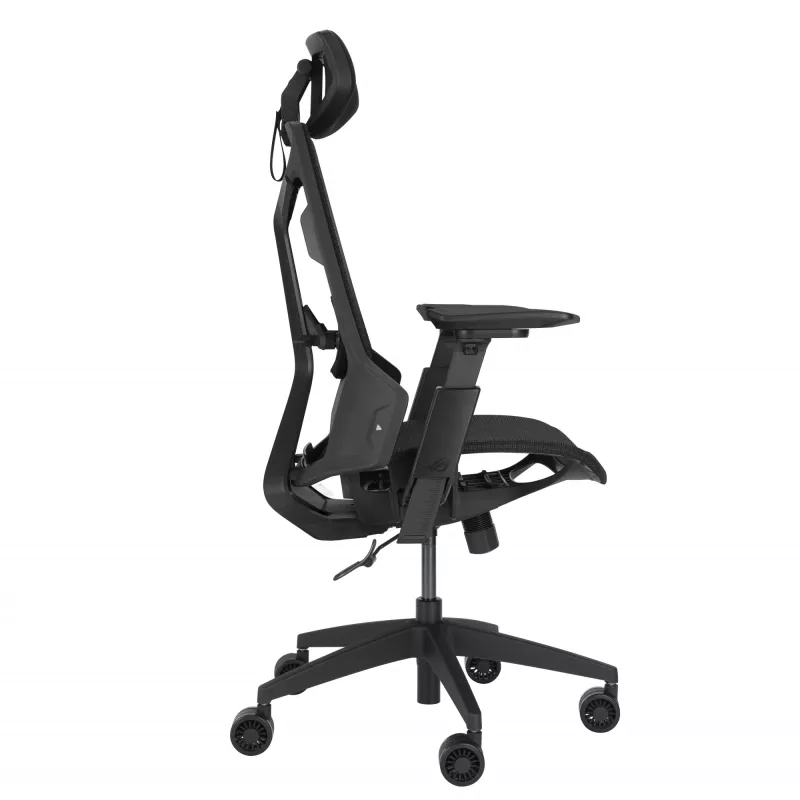 Silla gaming universal ASUS ROG Destrier Core con asiento acolchado negro 150 kg
