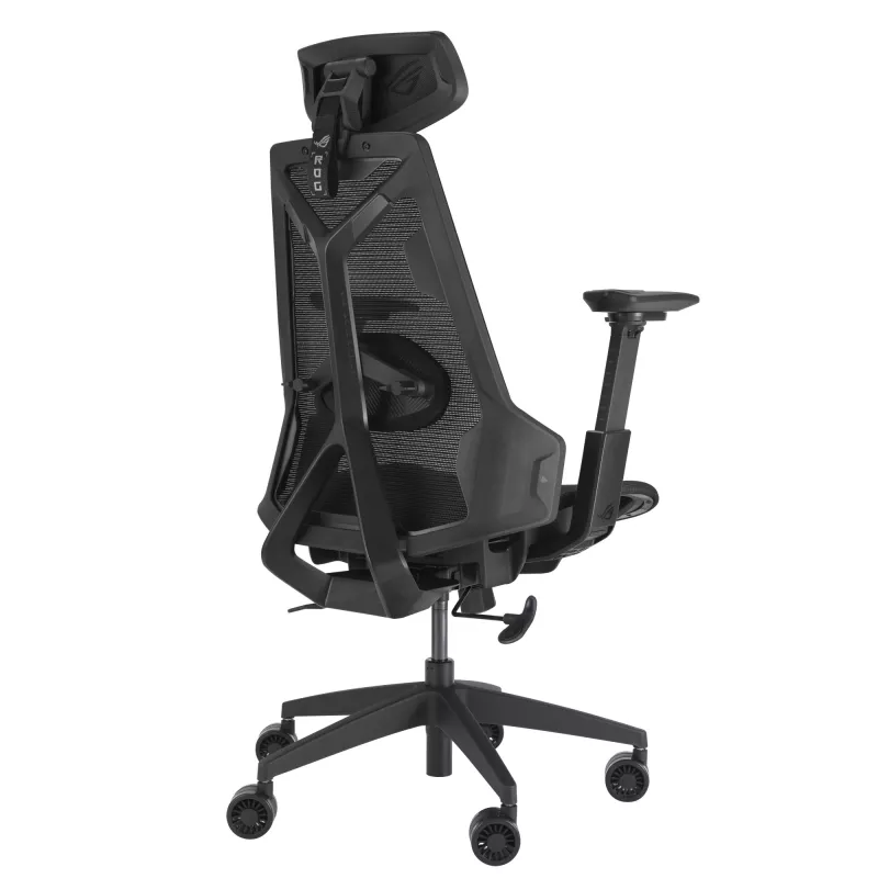 Silla gaming universal ASUS ROG Destrier Core con asiento acolchado negro 150 kg