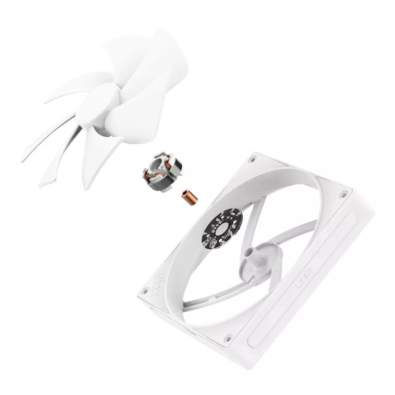 Ventilador NZXT F140p 140mm blanco Static Pressure