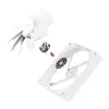 Disipador CPU NZXT F140Q 140mm Quiet Airflow Pwm blanco