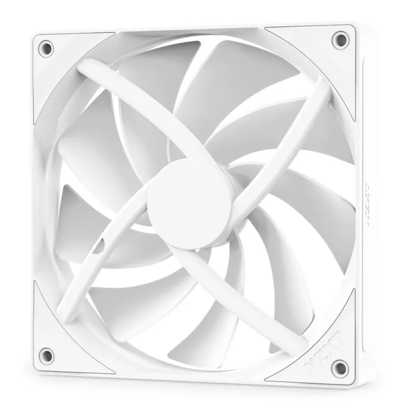 Disipador CPU NZXT F140Q 140mm Quiet Airflow Pwm blanco