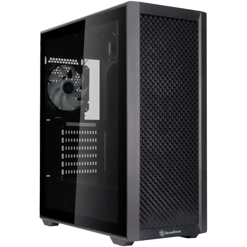 Caja de ordenador SilverStone FARA 515FXR torre negra