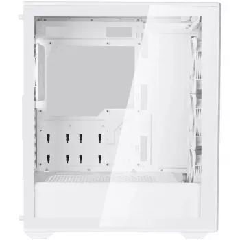 Caja PC torre SILVERSTONE FARA 515FXR (blanca) — Caja mid-tower, compatible ATX/micro-ATX