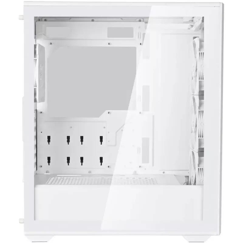 Caja PC torre SILVERSTONE FARA 515FXR (blanca) — Caja mid-tower, compatible ATX/micro-ATX