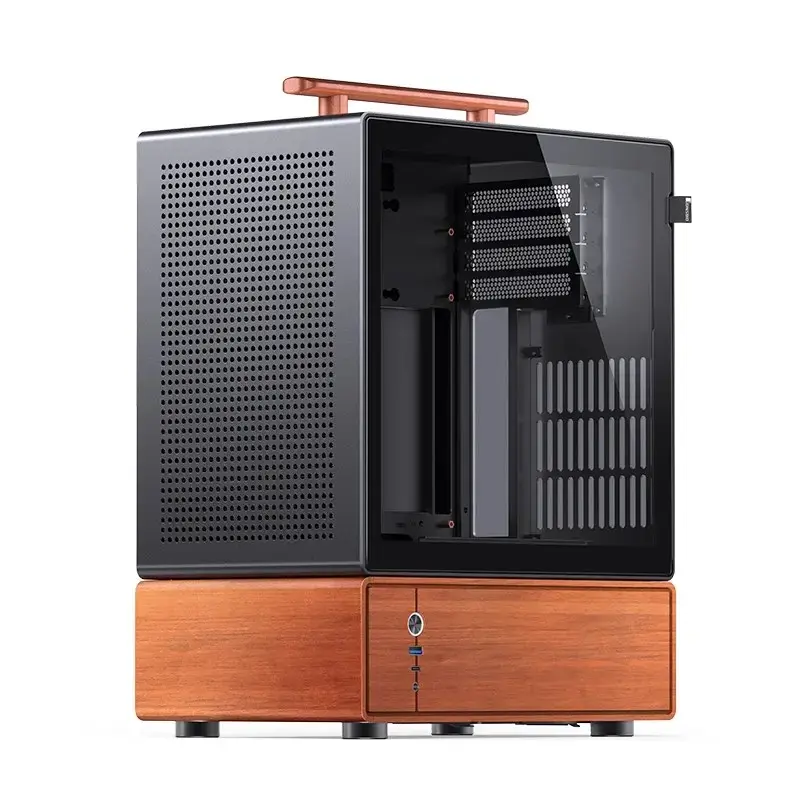 Caja PC Jonsbo T7 Midi-Tower mATX Tempered Glass negro