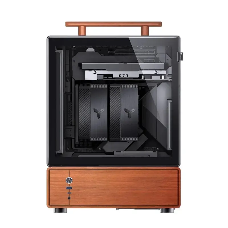 Caja PC Jonsbo T7 Midi-Tower mATX Tempered Glass negro